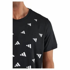 adidas Brand Love Graphic T-Shirt Black* T-Shirts|Löpning