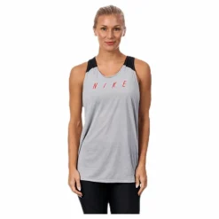 Nike Breathe Tank Flow Grx Grey* Linnen|Träning