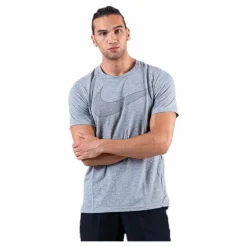 Nike Breathe Top SS Hyper Dry Black/Grey* T-Shirts|Träning
