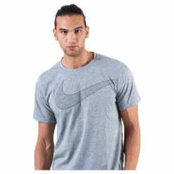 Nike Breathe Top SS Hyper Dry Black/Grey* T-Shirts|Träning