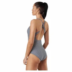 Abecita Brighton Swimsuit w Racerback Blue/White* Simning|Badkläder