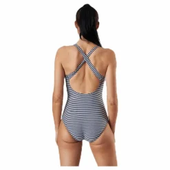 Abecita Brighton Swimsuit w Racerback Blue/White* Simning|Badkläder