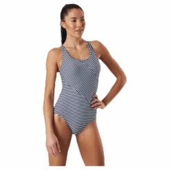 Abecita Brighton Swimsuit w Racerback Blue/White* Simning|Badkläder