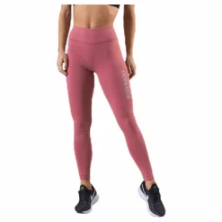 Calvin Klein Brushed Full Length Tight W Pink* Tights|Träning