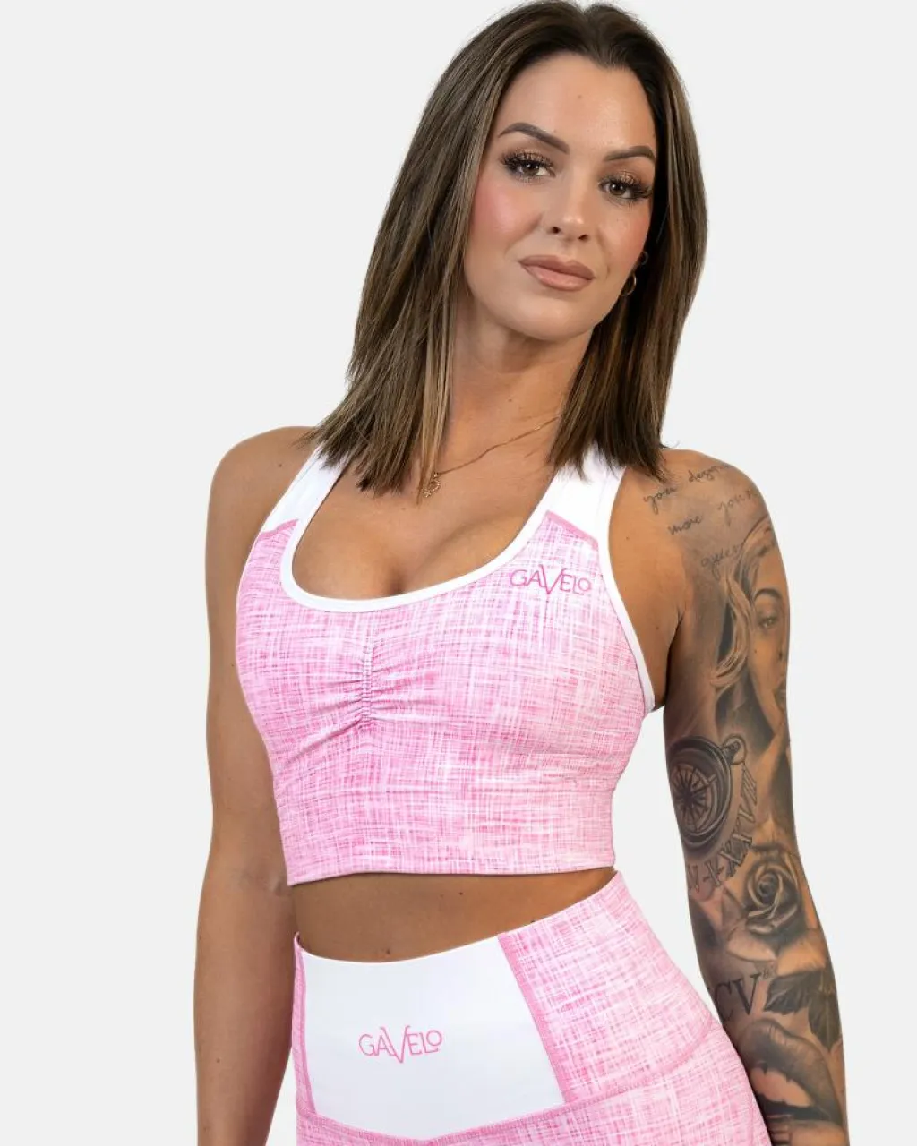 Gavelo Bubblegum Burst Swirl Bh Pink* Träning|Sport-Bh:Ar