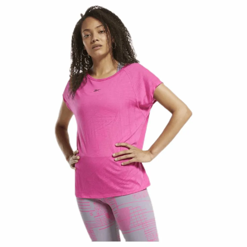 Reebok Burnout Tee Pink* Träning|T-Shirts