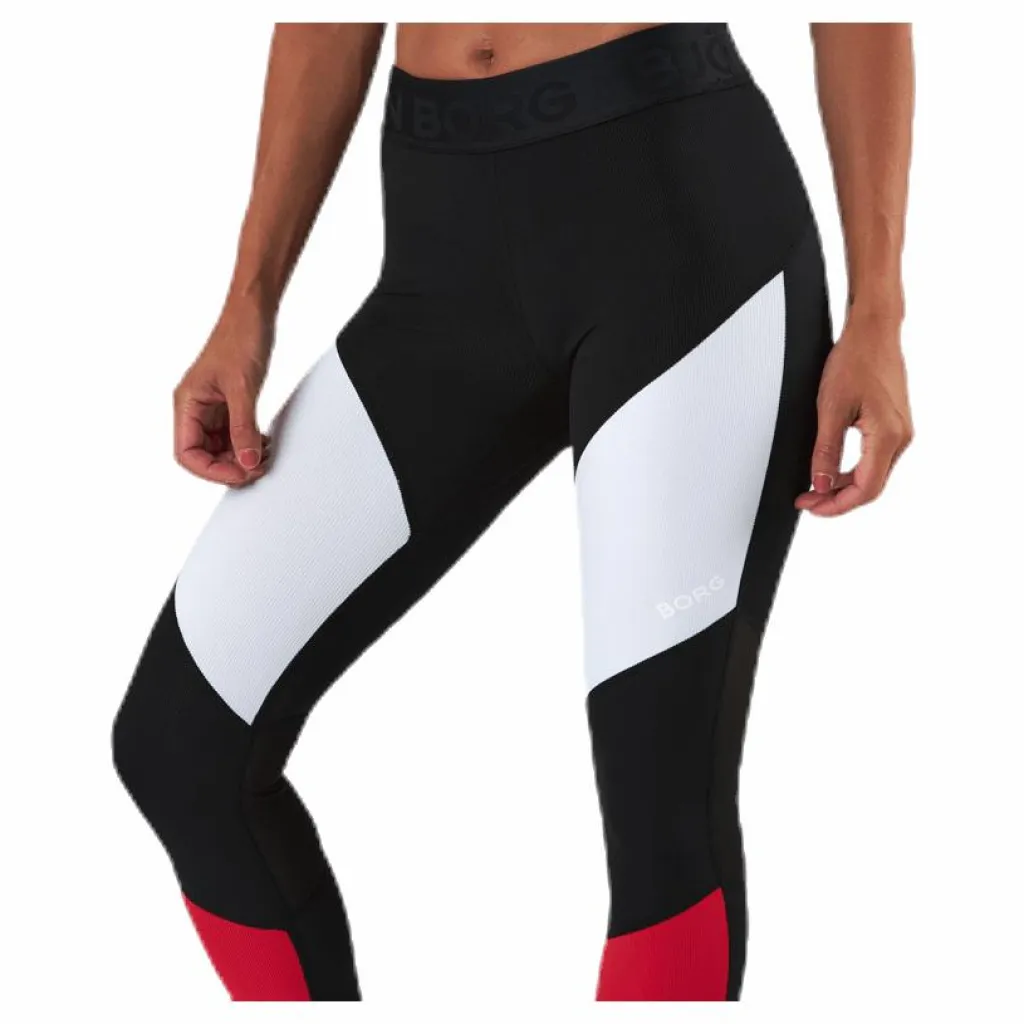 Björn Borg Cadence Blocked Tights Red* Tights|Träning