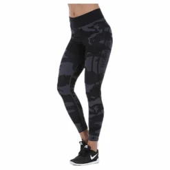 Better Bodies Camo High Tights Black* Tights|Träning