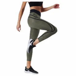 Better Bodies Camo High Tights Patterned/Green* Tights|Träning