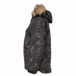 Lindberg Camo Jacket Brown*Barn Alpint|Jackor