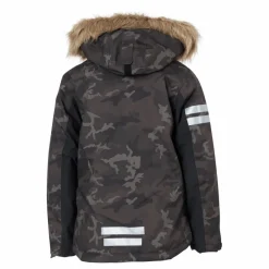 Lindberg Camo Jacket Brown*Barn Alpint|Jackor