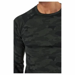 Bula Camo Merino Wool Crew Dolive* Alpint|Underställ