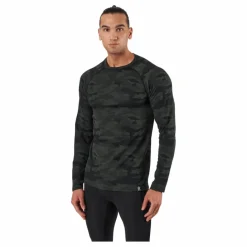 Bula Camo Merino Wool Crew Dolive* Alpint|Underställ
