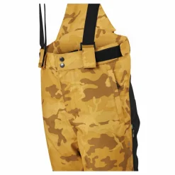 Lindberg Camo Pants Yellow*Barn Alpint|Byxor