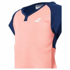 Babolat Cap Sleeve Top Play Fluo Red*Barn Racketsporter|T-Shirts
