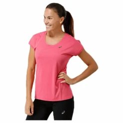 ASICS Capsleeve Top Pink* T-Shirts|Löpning