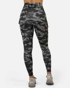 Gavelo Cargo Camo Stealth Leggings Dark Grey* Träning|Tights
