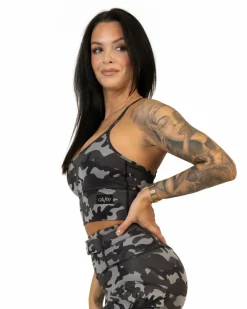 Gavelo Cargo Top Camo Stealth Dark Grey* Linnen|Träning