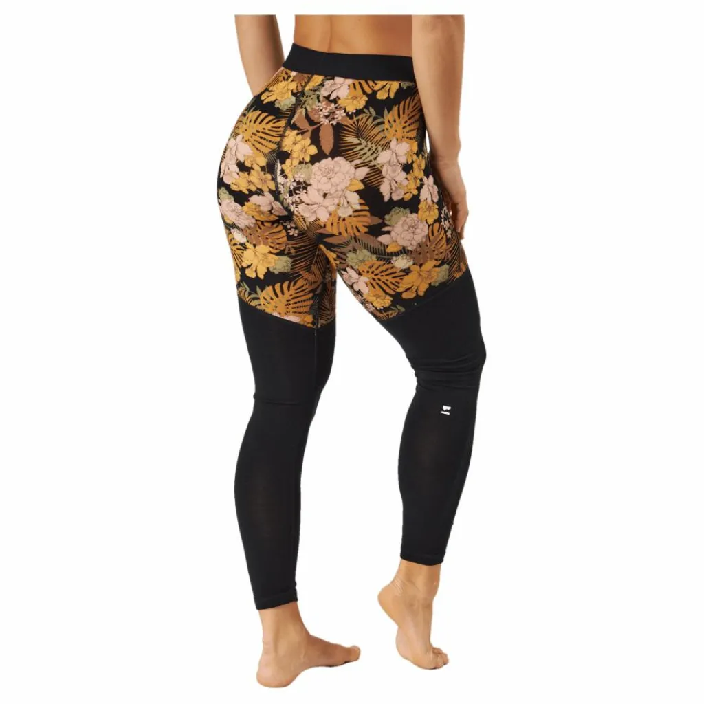 Mons Royale Cascade Merino Flex 200 Leggin Floral Camo* Alpint|Underställ
