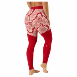 Mons Royale Cascade Merino Flex 200 Leggin Retro Red Nordtek* Alpint|Underställ