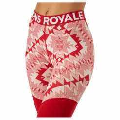 Mons Royale Cascade Merino Flex 200 Leggin Retro Red Nordtek* Alpint|Underställ