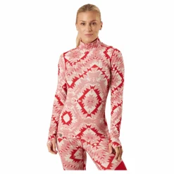 Mons Royale Cascade Merino Flex 200 Mock N Retro Red Nordtek* Alpint|Underställ