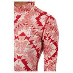 Mons Royale Cascade Merino Flex 200 Mock N Retro Red Nordtek* Alpint|Underställ