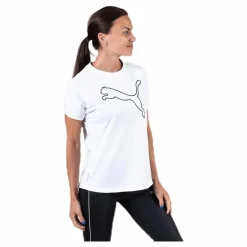 Puma Cat Tee White* T-Shirts|Träning