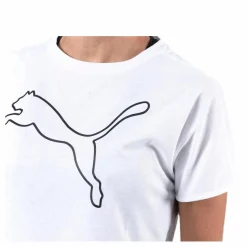 Puma Cat Tee White* T-Shirts|Träning
