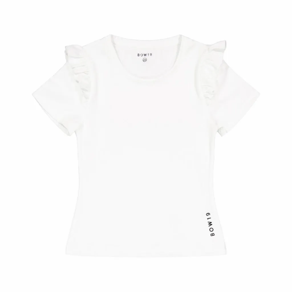BOW19 Celine Top Off-white* Racketsporter|T-Shirts