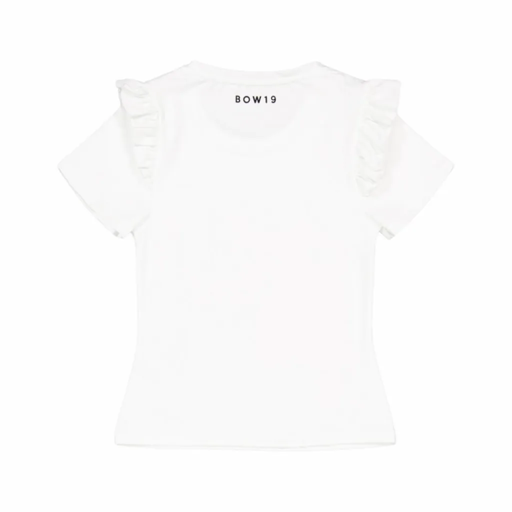BOW19 Celine Top Off-white* Racketsporter|T-Shirts