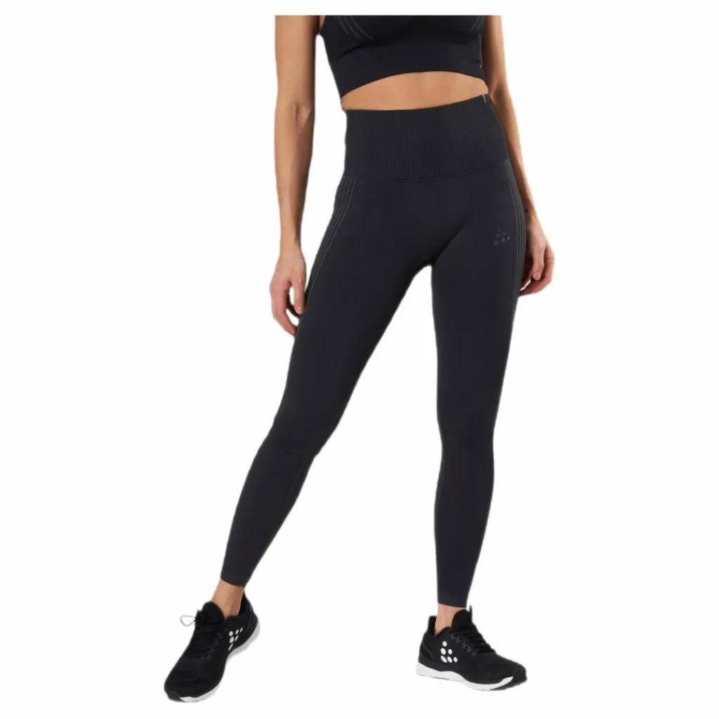 Craft Charge Fuseknit Tights White/Black* Löpning|Tights