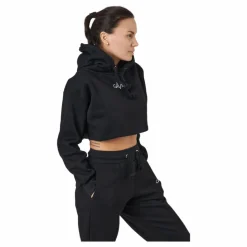 Gavelo Chill Lounge Cropped Hoodie Black* Träning|Tröjor