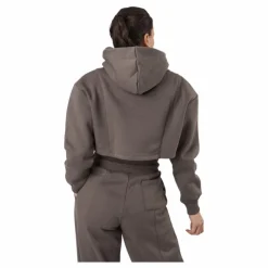 Gavelo Chill Lounge Cropped Hoodie Taupe* Tröjor|Träning