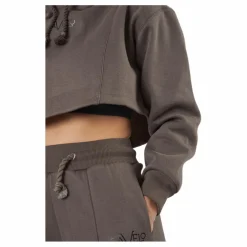 Gavelo Chill Lounge Cropped Hoodie Taupe* Tröjor|Träning