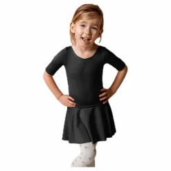 Petite Pirouette Chloe Dance Suit Black*Barn Träning|Kjolar Och Klänningar