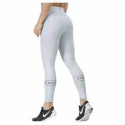 Better Bodies Chrystie Shiny Tight Grey* Tights|Träning