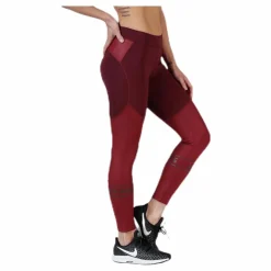 Better Bodies Chrystie Shiny Tight Red* Tights|Träning