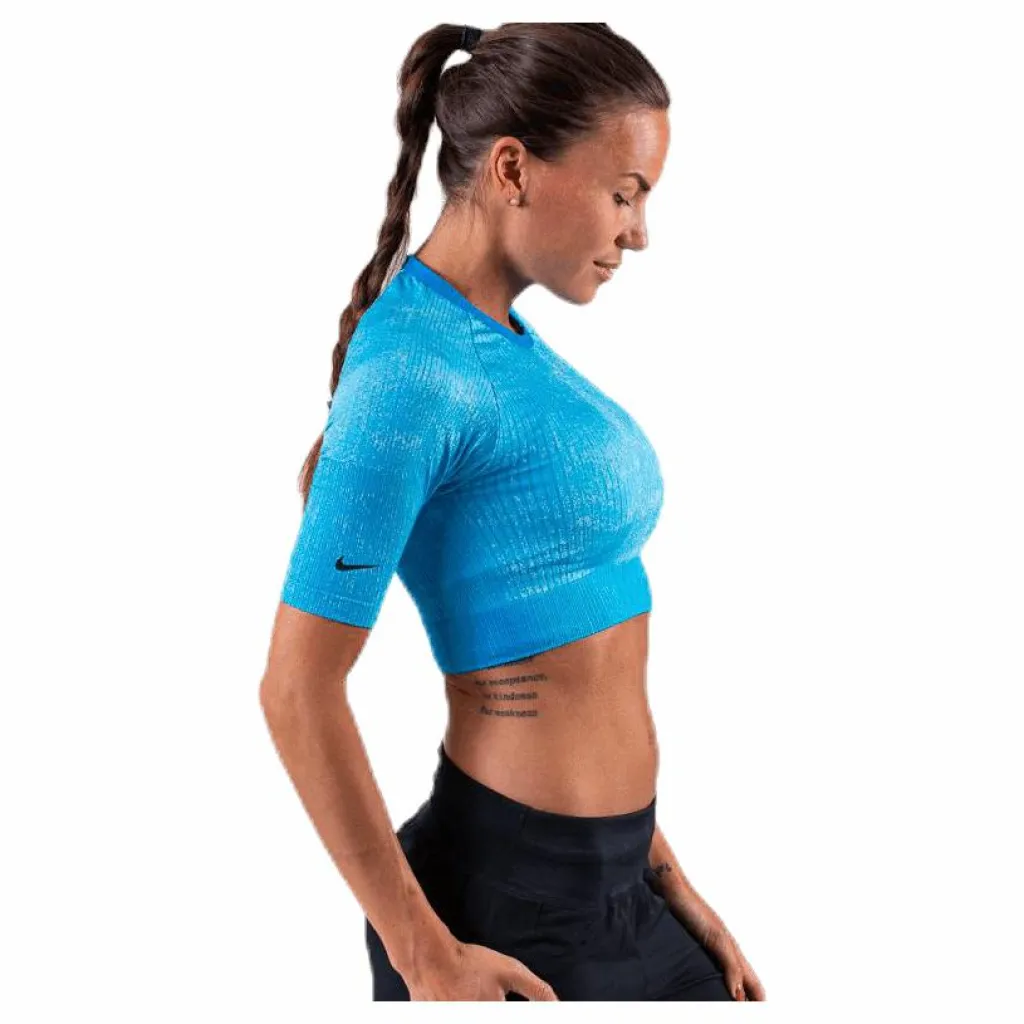 Nike City Ready Knit Top Blue* T-Shirts|Träning
