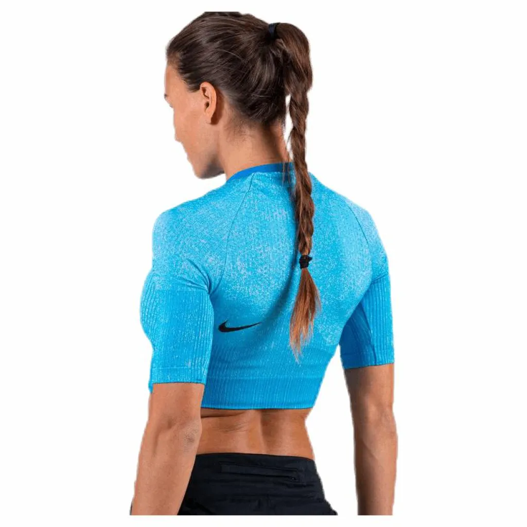 Nike City Ready Knit Top Blue* T-Shirts|Träning