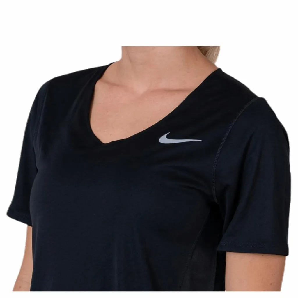 Nike City Sleek SS Top Black* Löpning|T-Shirts