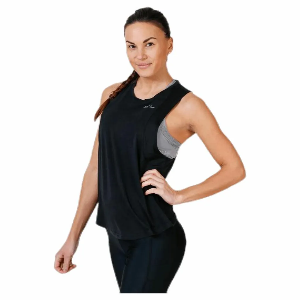 Wyte Clara Tank Top Black* Löpning|Linnen