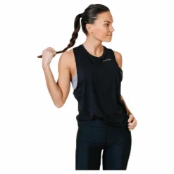 Wyte Clara Tank Top Black* Löpning|Linnen