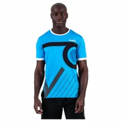 Diadora Clay T-shirt Blue* Racketsporter