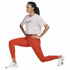 Nike Cln Nvlty Tight 7/8 /Silver* Tights|Träning