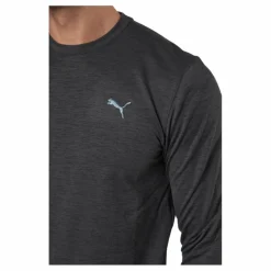Puma Golf Cloudspun Crewneck Puma Black Heather* Golf|Tröjor