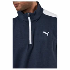 Puma Golf Cloudspun T7 1/4 Zip Blue* Golf|Tröjor