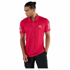 adidas Tennis Club 3 Stripes Polo Pink* Racketsporter