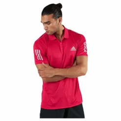 adidas Tennis Club 3 Stripes Polo Pink* Racketsporter
