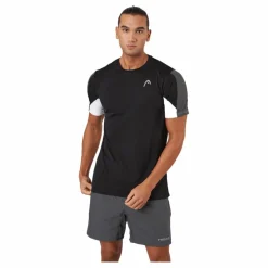 Head Club 22 Tech T-shirt Men Black* Racketsporter